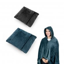 SNUGGY. Manta 3 em 1 em tecido polar (220 g/m&sup2;) ideal para viagens