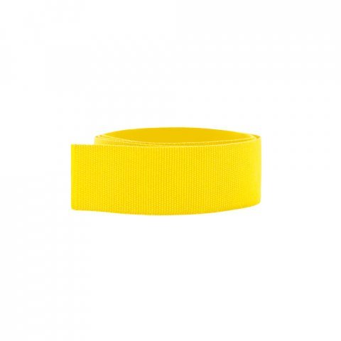BORTUNE. Fita para chap&eacute;u em poli&eacute;ster - Amarelo