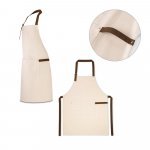 BOSI. Avental 100% algod&atilde;o canvas (320 g/m&sup2;)