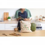 GINGER. Avental em algod&atilde;o e poli&eacute;ster (150 g/m&sup2;)